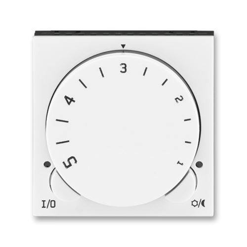 ABB 3292H-A10101 03 LEVIT Termostat univerzální mechanické otočné ovládaní bílá/bílá