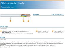 Kabel ohebný CYLY H03VV-F 2x0,75 černý (1)