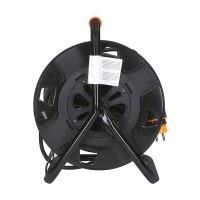 SOLIGHT PB33 prodlužovací kabel 25m 3x1,5 na bubnu IP44 gumový (4)