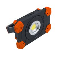 SOLIGHT WM-10W-RE LED Reflektor 10W, přenosný, nabijecí, 1000lm, oranžovo-černý (6)