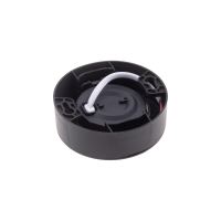 LED bodové černé svítidlo IP44 7W vhodné do koupelny s naklápěním a možností zapuštění do stropu 220-240V (3)