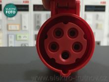PCE 215-6 16A 400V 5Pólová zásuvka spojovací IP44 (1)
