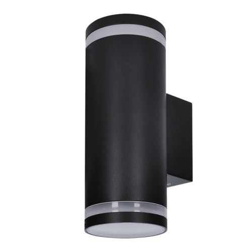 Solight WO811 LED venkovní hliníkové nástěnné osvětlení Potenza pro 2xGU10 IP54