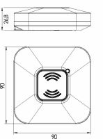 Greenlux GXHF018 SENSOR HF18 mikrovlnné pohybové čidlo IP20 (4)