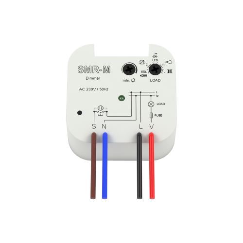 ELKO-Ep SMR-M Stmívač pod vypínač pro LED zdroje a úsporné žárovky /230V