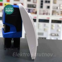 ELEKTROBOCK WS330 bezdrátové tlačítko bílé nízké pro nalepení na zeď či sklo (5)