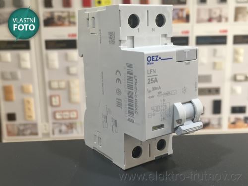 OEZ Proudový chránič LFN-40-2-030A 10kA 40A typ A /42443/
