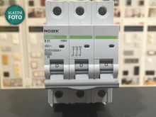 Noark Instalační jistič 6 kA, charakteristika B, 25 A, 3pól Ex9BN 3P B25  /100055/ (1)