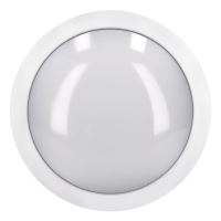 Solight WO746-W LED bílé svítidlo montáž na povrch Siena 13W 910lm 4000K  IP54 17cm (1)
