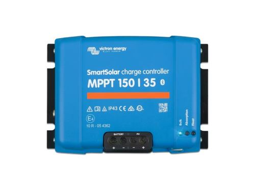 Victron Energy SmartSolar Solární regulátor MPPT 150V/35A s Bluetooth je robusní a rychlý regulátor s napětím panelů až 100V
