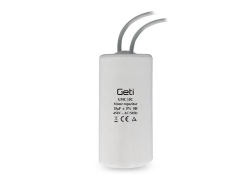 GETI 15uF 450V GMC 15C rozběhový kondenzátor pro motory (kondík)