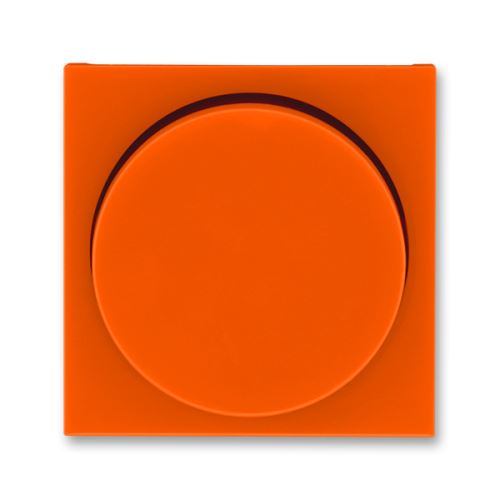 ABB 3294H-A00123 66 Kryt stmívače s otočným ovladačem LEVIT oranžová/kouřová černá
