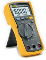 Fluke 115 multimetr True RMS (TRMS) LCD 6000, podsvícení, bargraf, kompaktní gumový kryt (1)