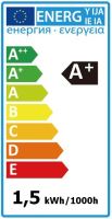 LED žárovka 1,5W 140lm 6500K rozptyl 60° MR11 CW studená bílá 12-24V (8)