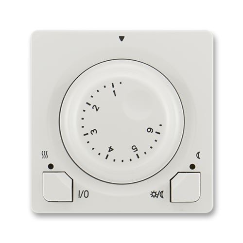ABB 3292G-A10101 S1 Swing®L termostat univerzální SWING světlešedá otočné ovládání