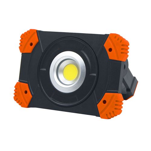 SOLIGHT WM-10W-RE LED Reflektor 10W, přenosný, nabijecí, 1000lm, oranžovo-černý