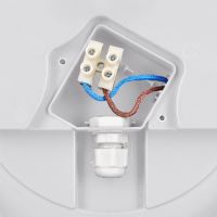 Solight WO746-W LED bílé svítidlo montáž na povrch Siena 13W 910lm 4000K  IP54 17cm (3)