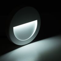 LED bílé orientační svítidlo vestavné CW, 3W, IP65, 230V (1)