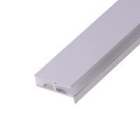 LED profil 2SP-S pro osvětlení polic, stříbrný, profil s krytem (6)