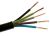Kabel CYSY H05VV-F 5Gx1,5 černá PVC izolace slaněné licny ohebný vodič Kabel CYSY H05VV-F 5Gx1,5 černá PVC izolace slaněné licny ohebný vodič
