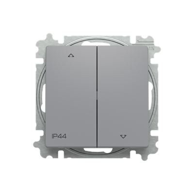 ABB 3559T-A88940 241 ZONI® s IP44 krytím, Ovladač žaluziový řazení č.1/0+1/0 ŠEDÁ