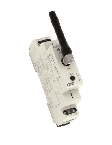 ELKO EP RFSA-61M Přijímač multifunkční pro bezdrátový přenos signálu například HDO nočního proudu 110-230V IP20 /7721/
