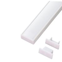 Koncovka profilu N8W bílá plná