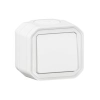 LEGRAND PLEXO 069760L tlačítko 1/0 IP55 montáž na povrch Bílé