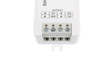 RF přijímač stmívač LED 2x5A 12-24VDC pro CCT ovladače dimLED Přijímač dimLED PR CCT1 (2)