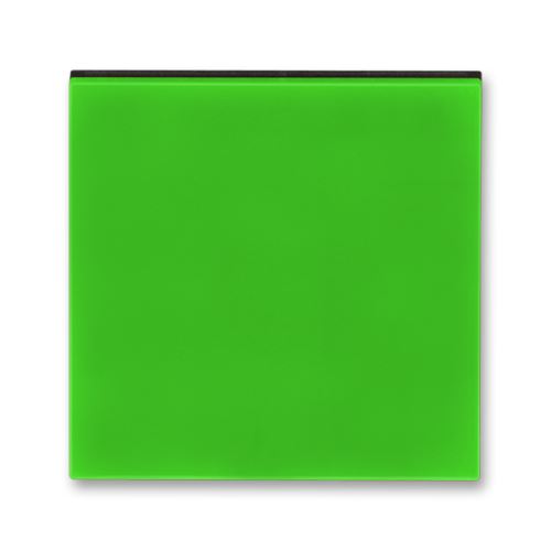 ABB 3559H-A00651 67 Kryt jednoduchý LEVIT zelená/kouřová černá