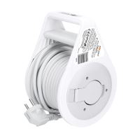 Solight PB25C prodlužovací kabel na bubnu 2zásuvka, USB A+C, 10m, 3x1mm2 PVC (2)