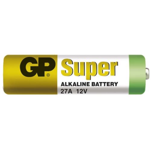 GP 27A alkalická baterie 12V 20mAh B1301 8x28,2 mm