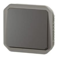 LEGRAND PLEXO 069810L spínač/tlačítko IP55 přístroj Antracit