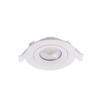 LED bodové bílé svítidlo IP44 7W vhodné do koupelny s naklápěním a možností zapuštění do stropu 220-240V (5)