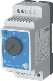 termostat na DIN  ETV-1991 /2331/ s externím čidlem 2,5m
