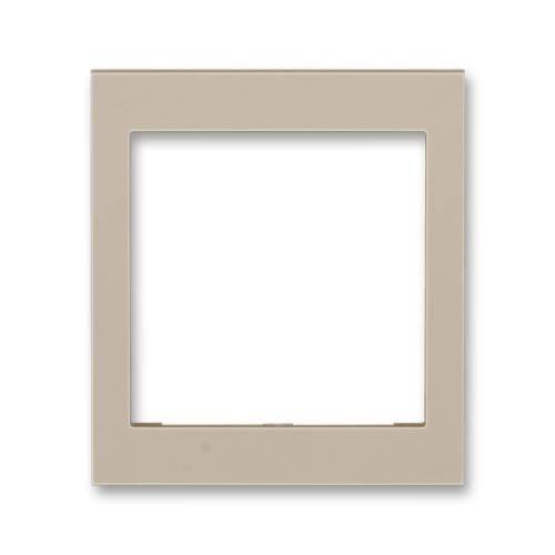 ABB 3901H-A00355 18 LEVIT Kryt rámečku s otvorem 55x55, střední macchiato