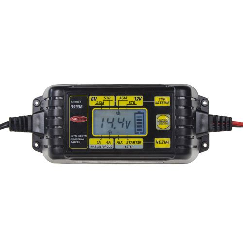 Inteligentní STU 35938 automatická nabíječka autobaterií 6 a 12V 4Ah 1,2 - 120Ah