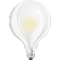 OSRAM LSSPG95100 LED žárovka 11W závit E27 1521 lm mléčná velká baňka 2700k teplá bílá náhrada za 100W žárovku stmívatelná