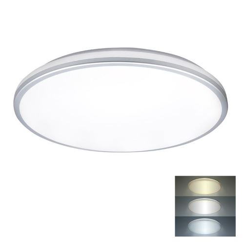 SOLIGHT WO796 LED osvětlení vhodné do koupelny díky krytí IP54, 230V/18W, 1530lm, 33cm, možnost volby barvy světla