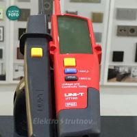 UNI-T UT18D zkoušečka napětí a fází s velkým digitálním LCD displejem + test proud. chrániče AC/DC IP65 (6)
