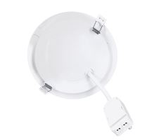 SOLIGHT WD244-W LED 24W kulatý panel vhodný do koupelny s krytím IP54 2v1 přisazený nebo podhledový, 3CCT, 2040lm, bílé (9)