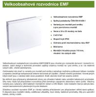 Noark EMFF3 72W velkoobsahová rozvodnice /109810/, montáž pod omítku, 3x24 modulů, bílé plechové dveře včetně  N/PE svorkovnic (3)