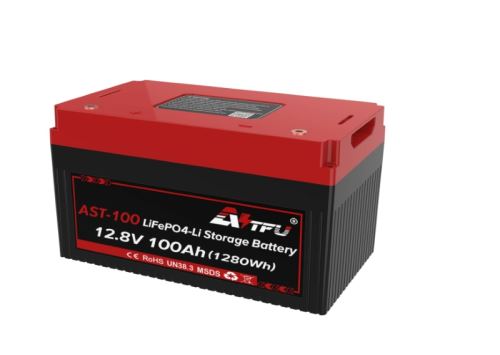 SOLARFAM AST-100 baterie LiFePO4 12,8V 100Ah s výhřevem a Bluetooth