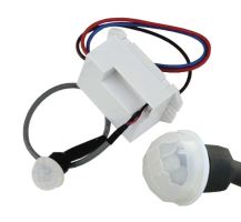 PIR senzor MINI IS24 pohybové čidlo do panelu s relé kontaktem tedy pro LED 360° 220-240V IP20 6m (7)