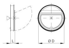 RSKW 125 zpětná klapka s magnetem a lamelou ze silikonu /4771389/ (9)