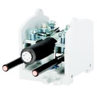 Eleman OBL 25/16-1 PE stoupací jednopolový blok na DIN lištu zelený PE max 101A /1008711/ (3)