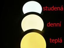 Zápustný LED panel 6W kulatý (4)