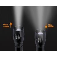 SOLIGHT WN26 LED ruční svítilna, hliníková a nabíjecí extra svítivost 300lm, 3xrežim svícení, power banka, IP44 (3)