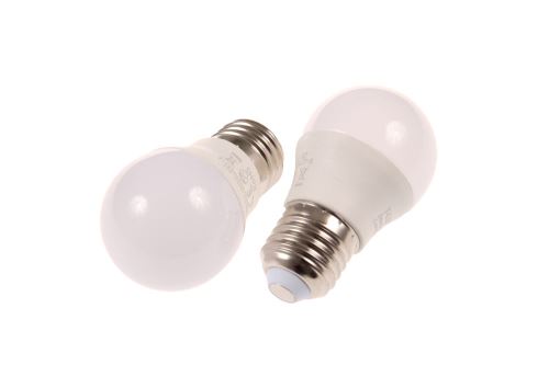 LED žárovka malá baňka velký závit E27 6W 230° 240V/50Hz