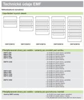 Noark EMFS3 72W velkoobsahová rozvodnice /109815/, montáž na omítku, 3x24 modulů, bílé dveře, včetně N/PE svorkovnice (5)